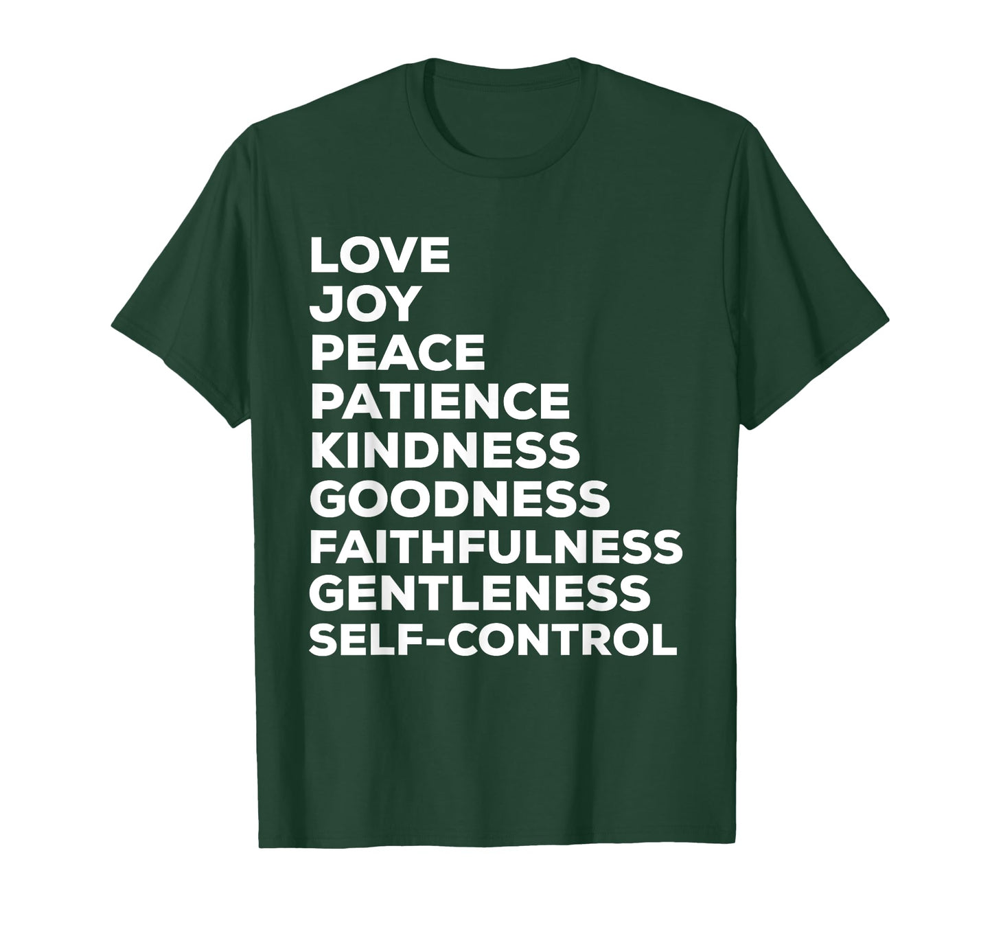 Fruits of the Spirit T-shirt | Love Joy Peace Patience T-Shirt
