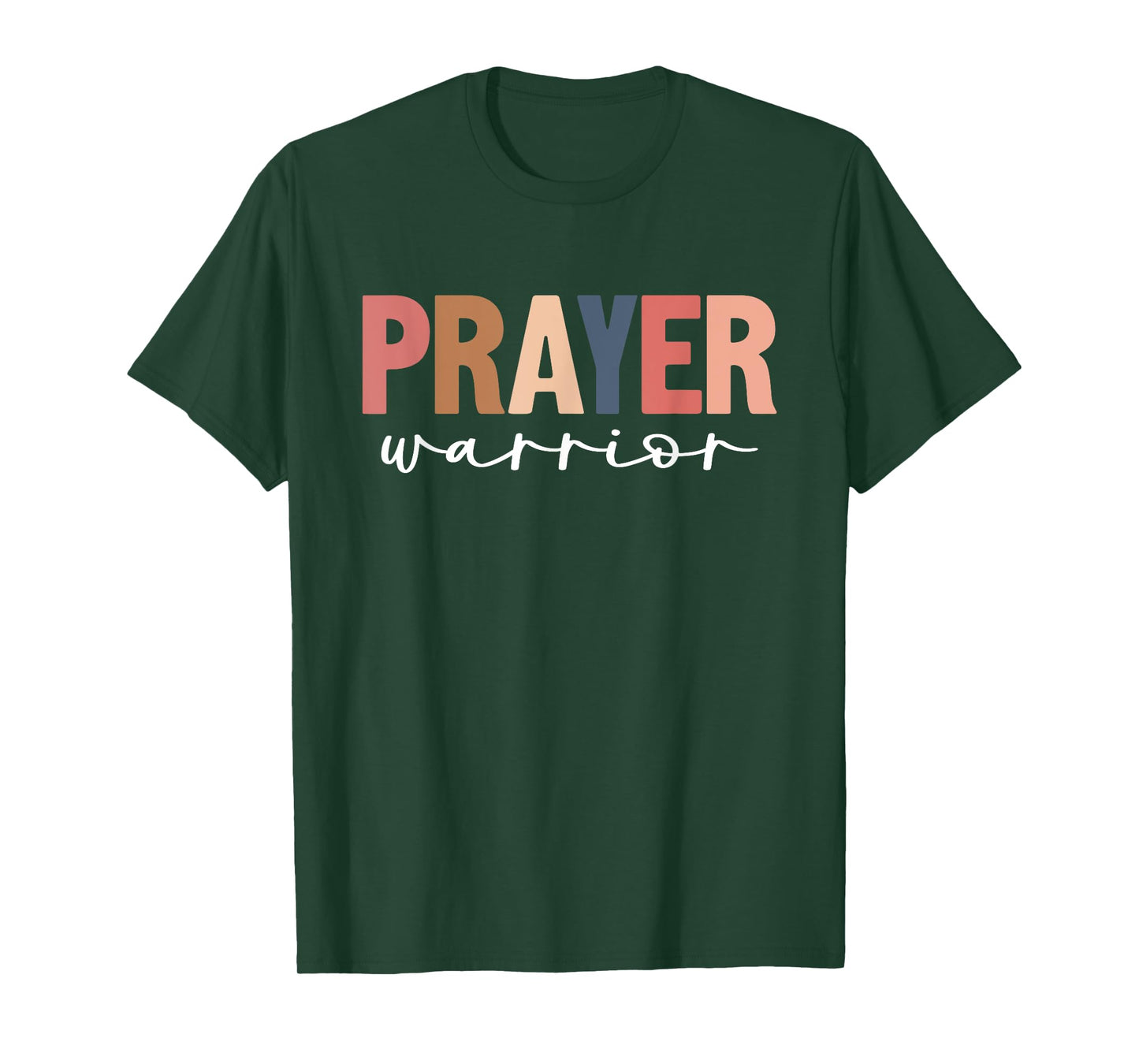 Prayer Warrior Faith God Jesus Christian Women Cute T-Shirt
