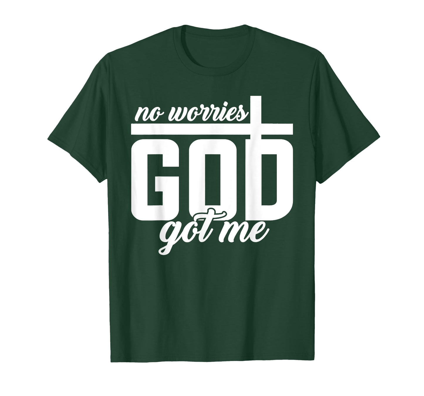 God Jesus Got Me Motivational Church Faith Christian Saying T-Shirt