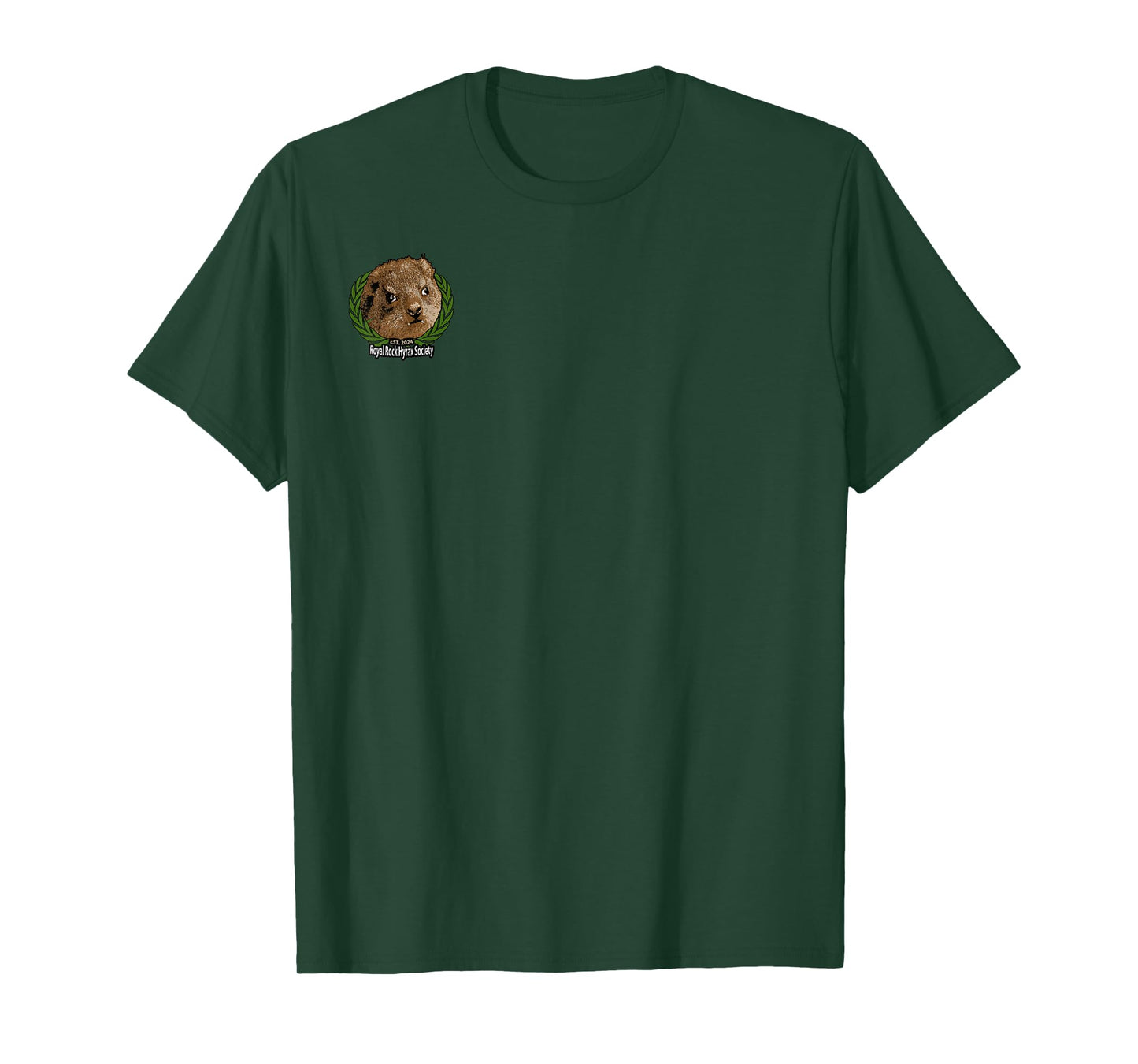 Not an Elephant Kids Unisex Rock Hyrax Society T-Shirt - Black, Small