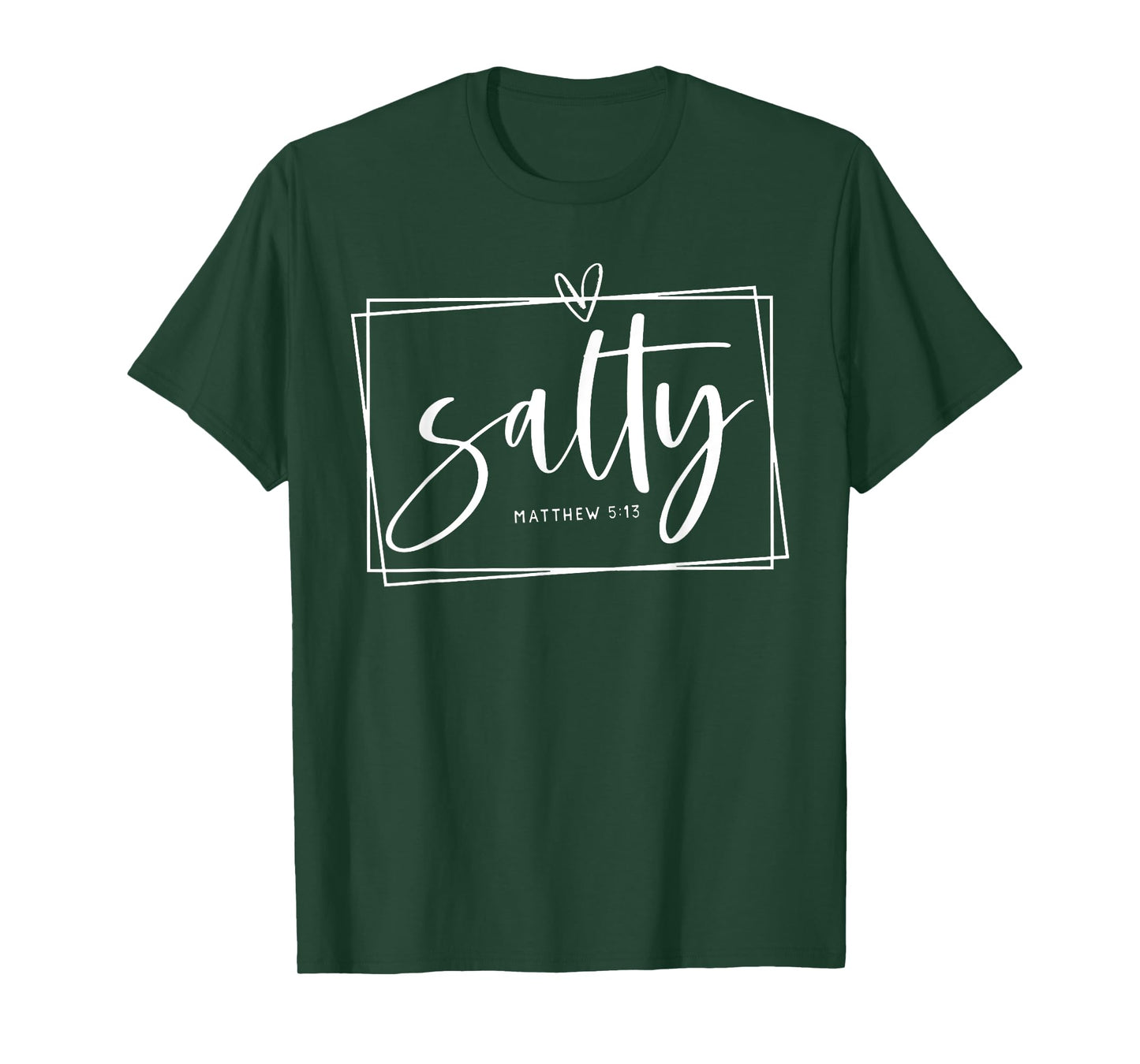 Salty Christ Matthew 5:13 Light of the World T-Shirt