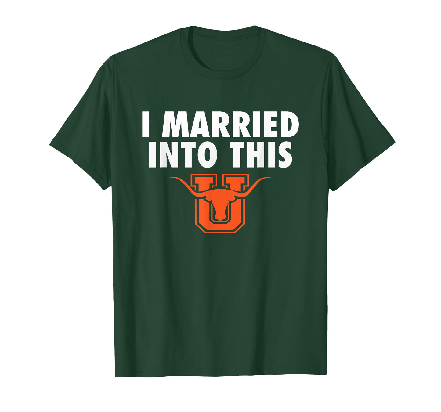 United Longhorns Logo I Married Into This HS T-Shirt