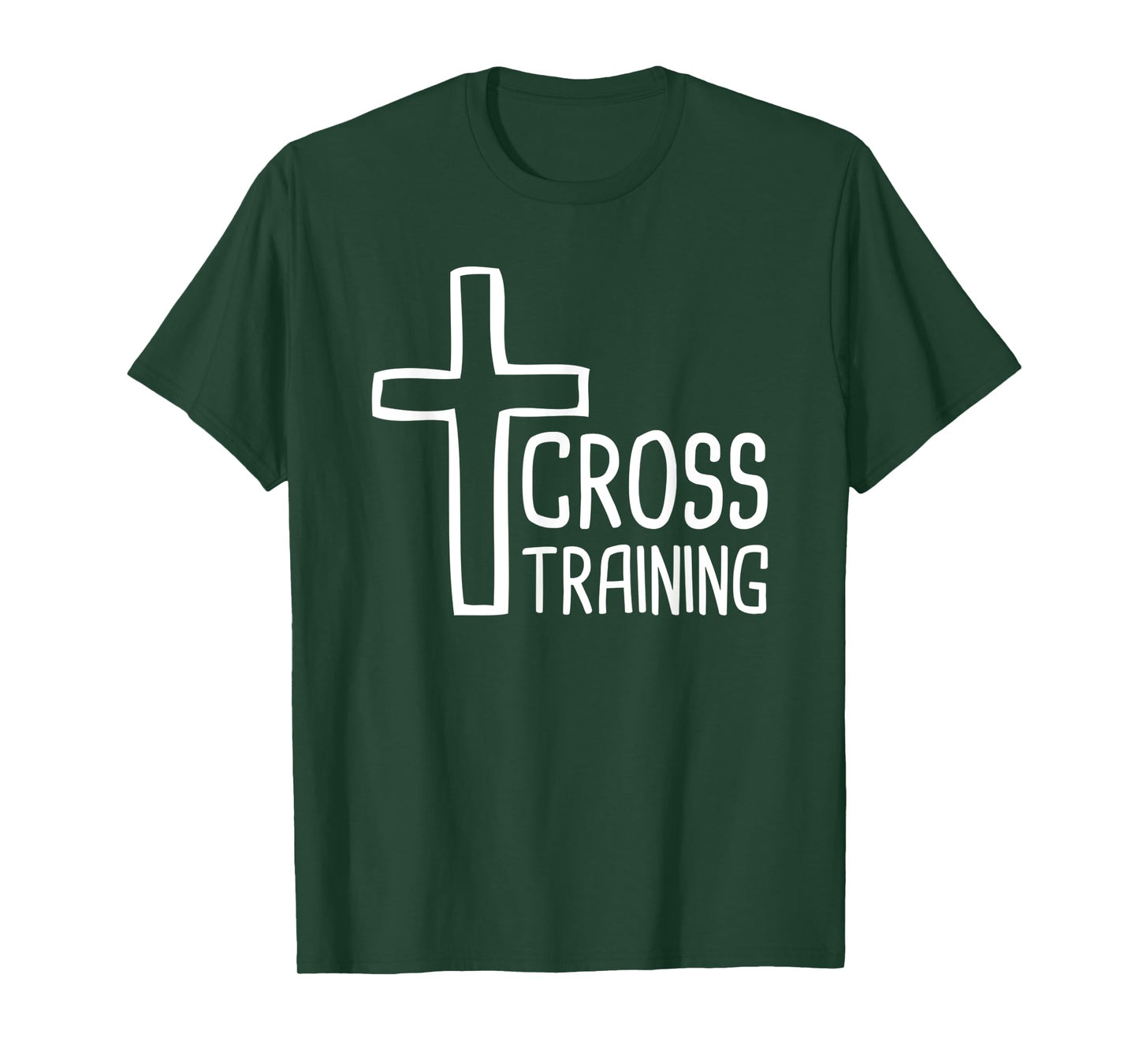 Funny Cross Gift for Christian Workout Gym Fans T-Shirt