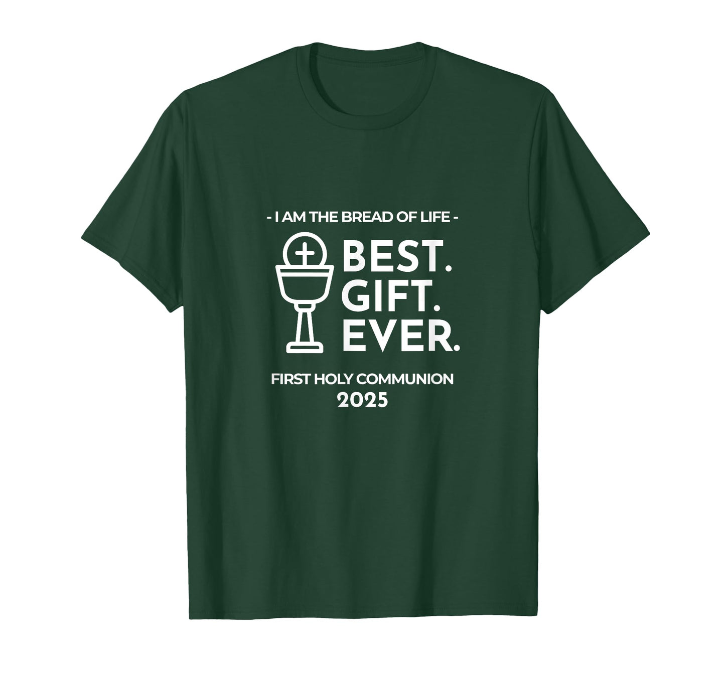 Bread of Life Catholic Sacrament 2025 First Holy Communion T-Shirt