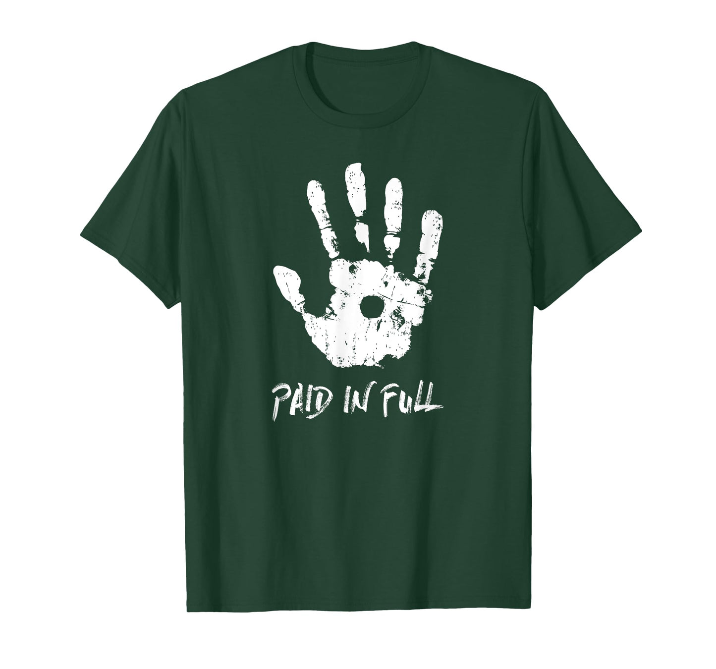 Jesus Hand Print, Paid in Full - Christian Faith T-Shirt