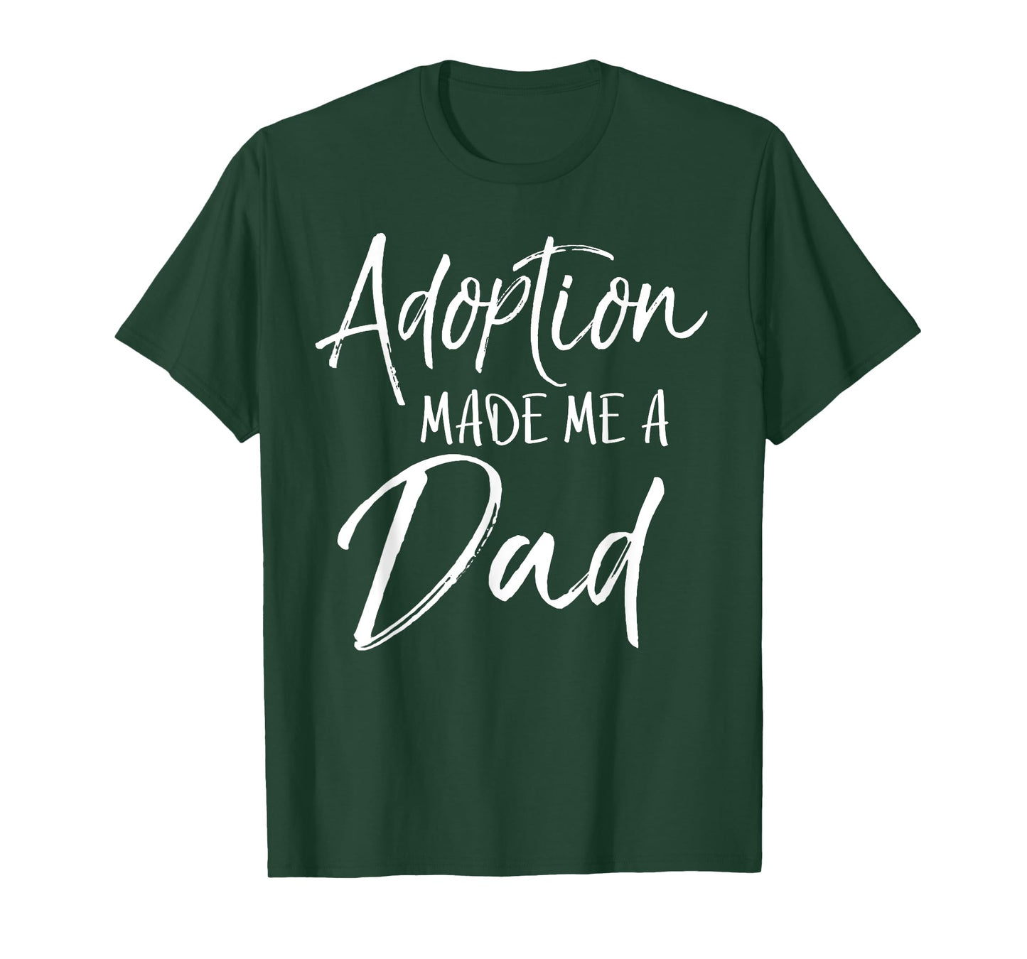 Adoption Made Me a Dad Shirt Vintage Christian Adopt Tee T-Shirt