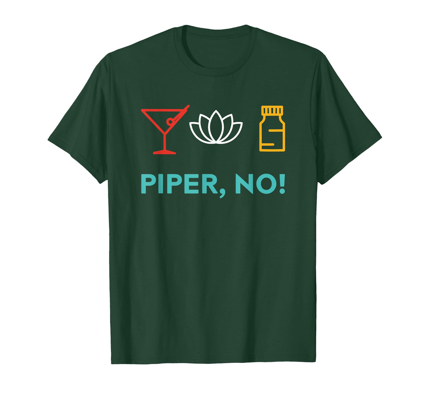 Piper, No Vintage Design T-Shirt