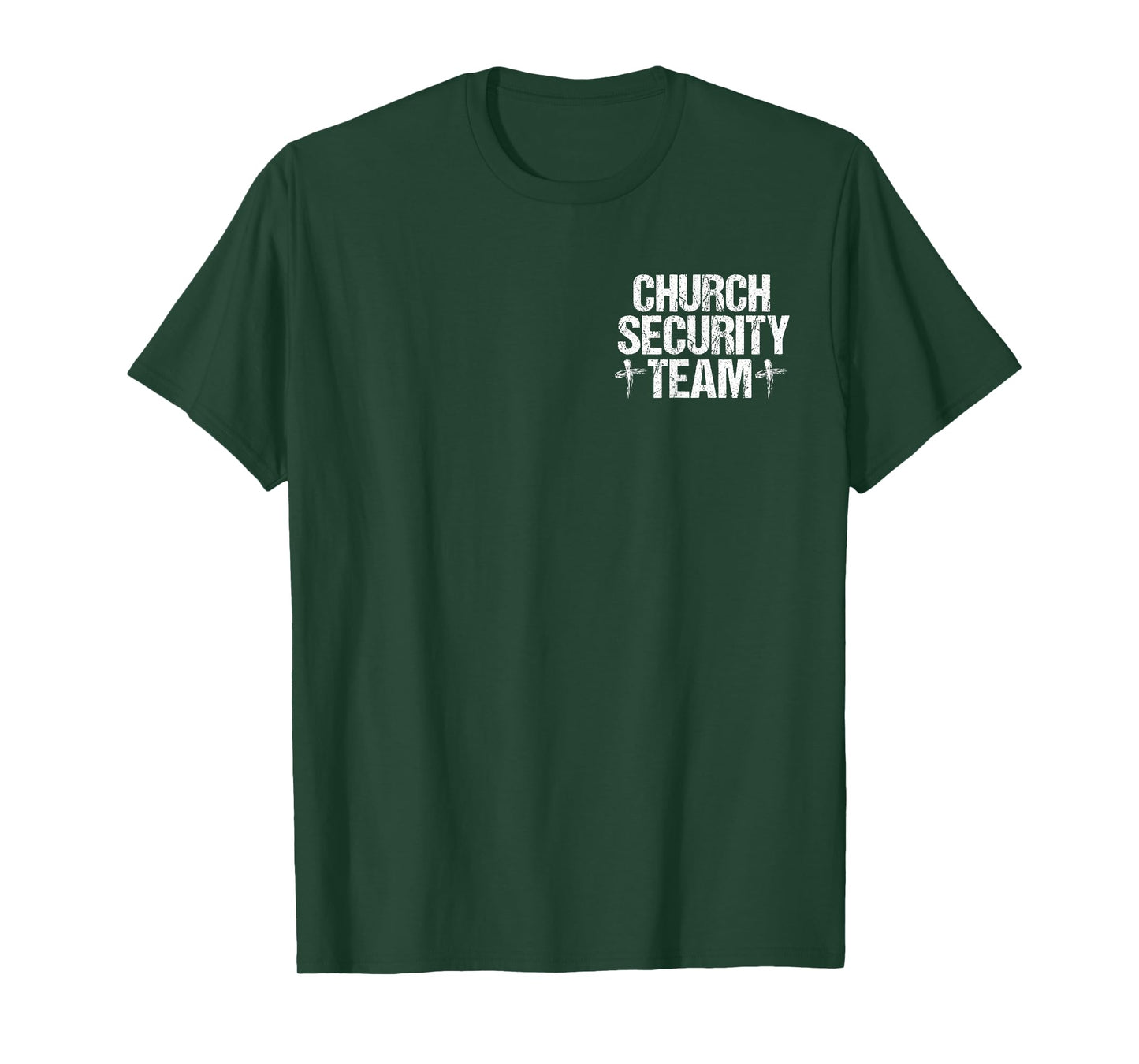 Church Security Team For Jesus Cross Gift Christian T-Shirt