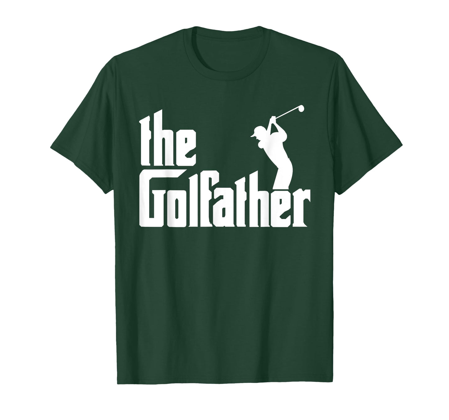 The GolfFather Funny Golf Father God Father Dad Golfer T-Shirt