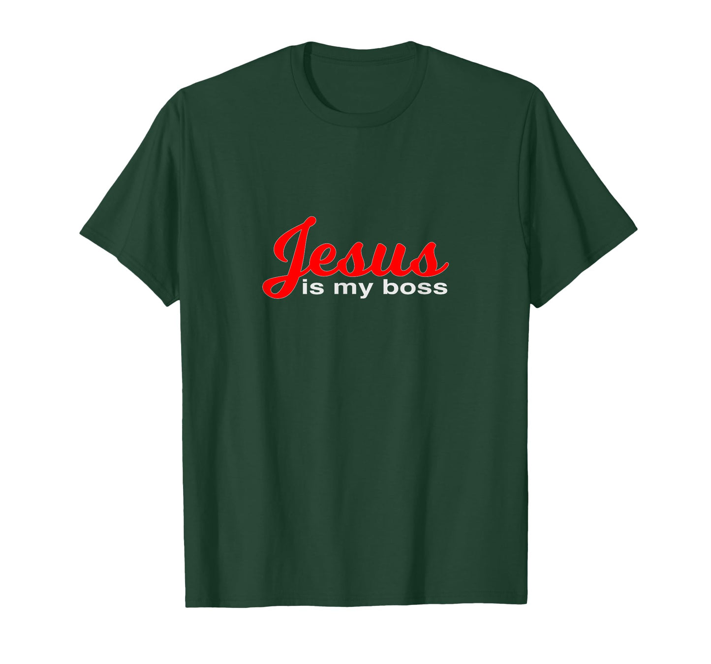 Jesus Is My Boss Christian Design for Christianity T-Shirt