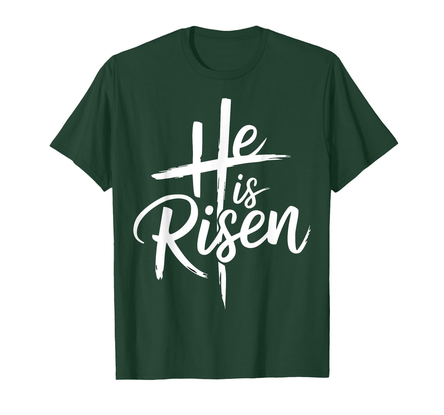 He is risen jesus cross for christian easter day T-Shirt