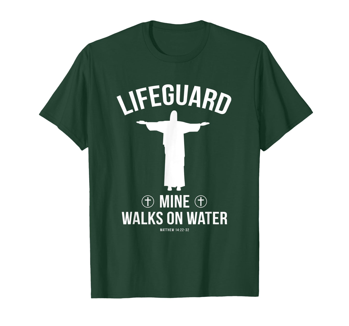 Christian group gift Lifeguard mine walks on water T-Shirt