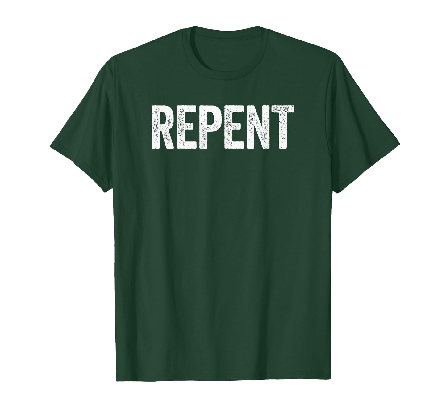 Repent Bold Text Christian T-Shirt
