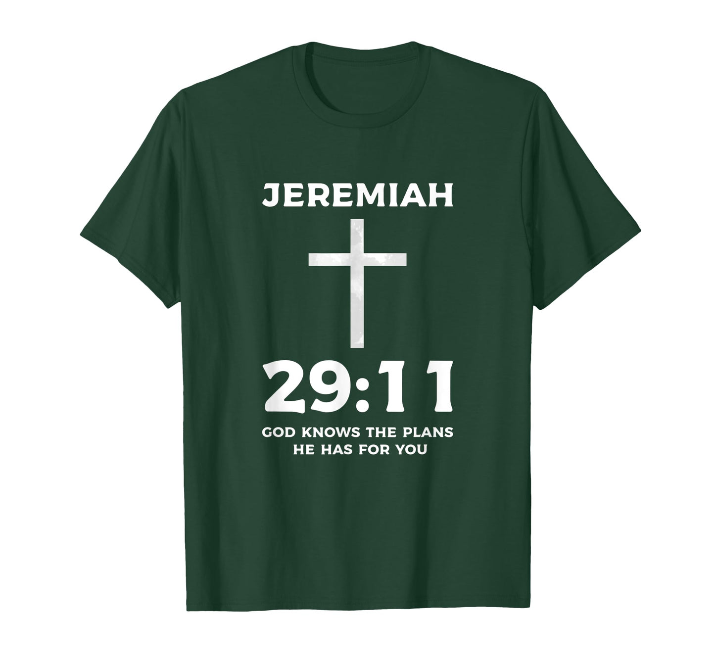 Bible God Knows The Plans He Has For You Jeremiah 29 11 T-Shirt