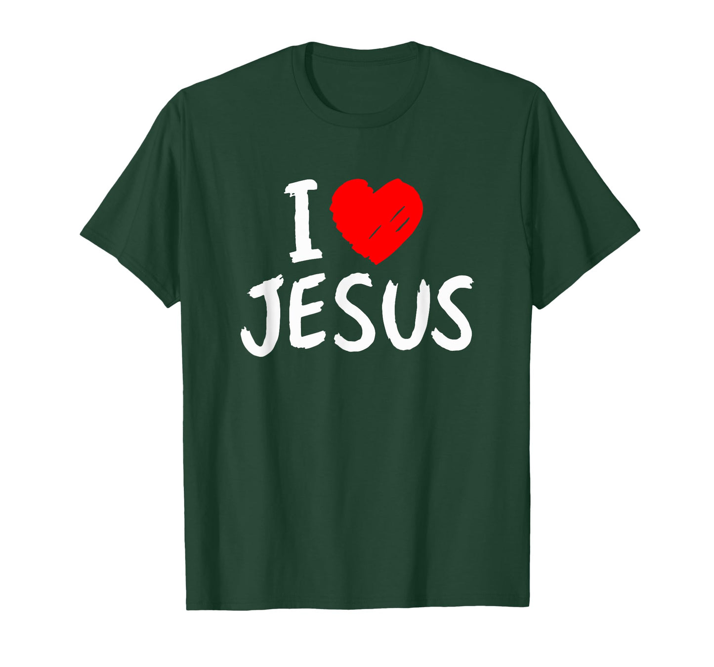 Jesus I Love Jesus-Jesus Loves You Christian God Faith Bible T-Shirt