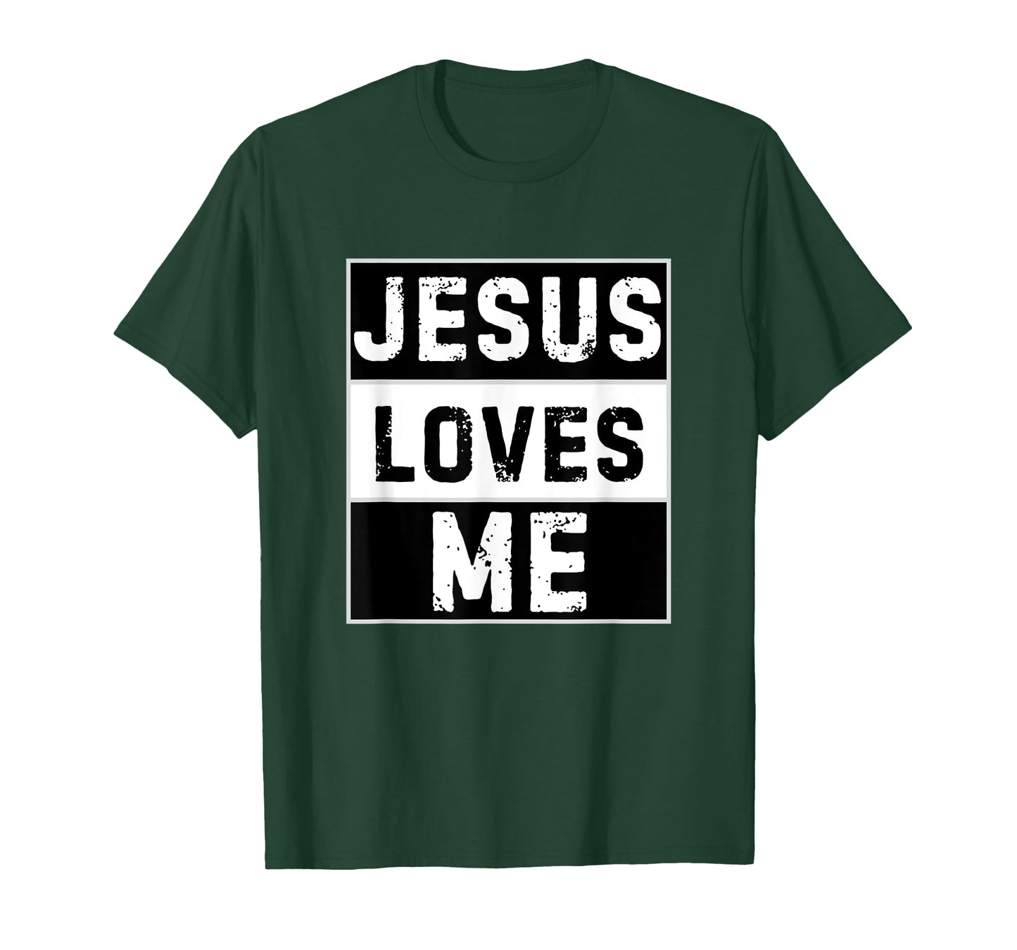 Jesus Loves Me Funny Jesus Adult Kids Toddler Baby 5T 4T 3T T-Shirt