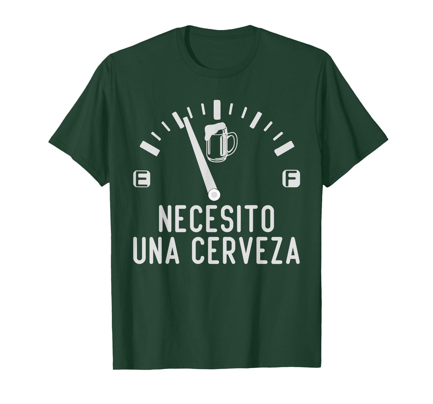 Necesito Una Cerveza Funny Mexican Beer Drinking Party T-Shirt