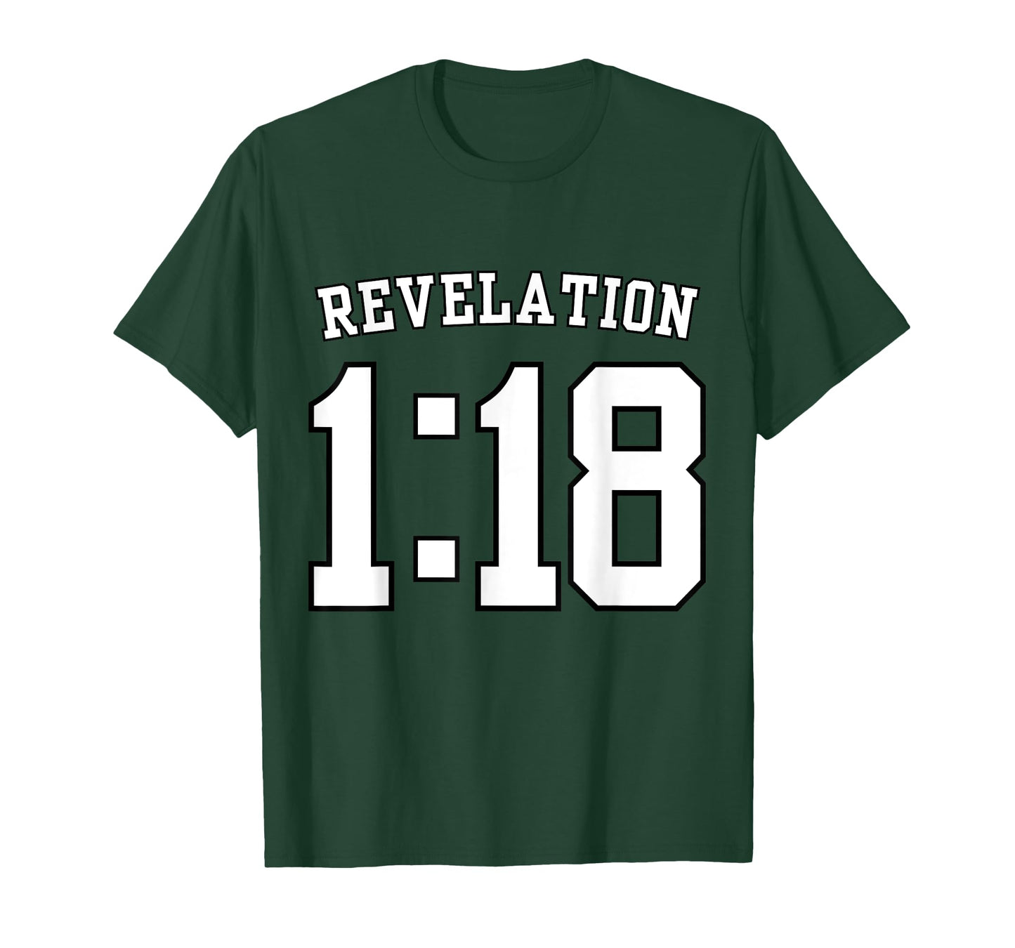Revelation 1:18 Sports Jersey Christian Scripture Design T-Shirt