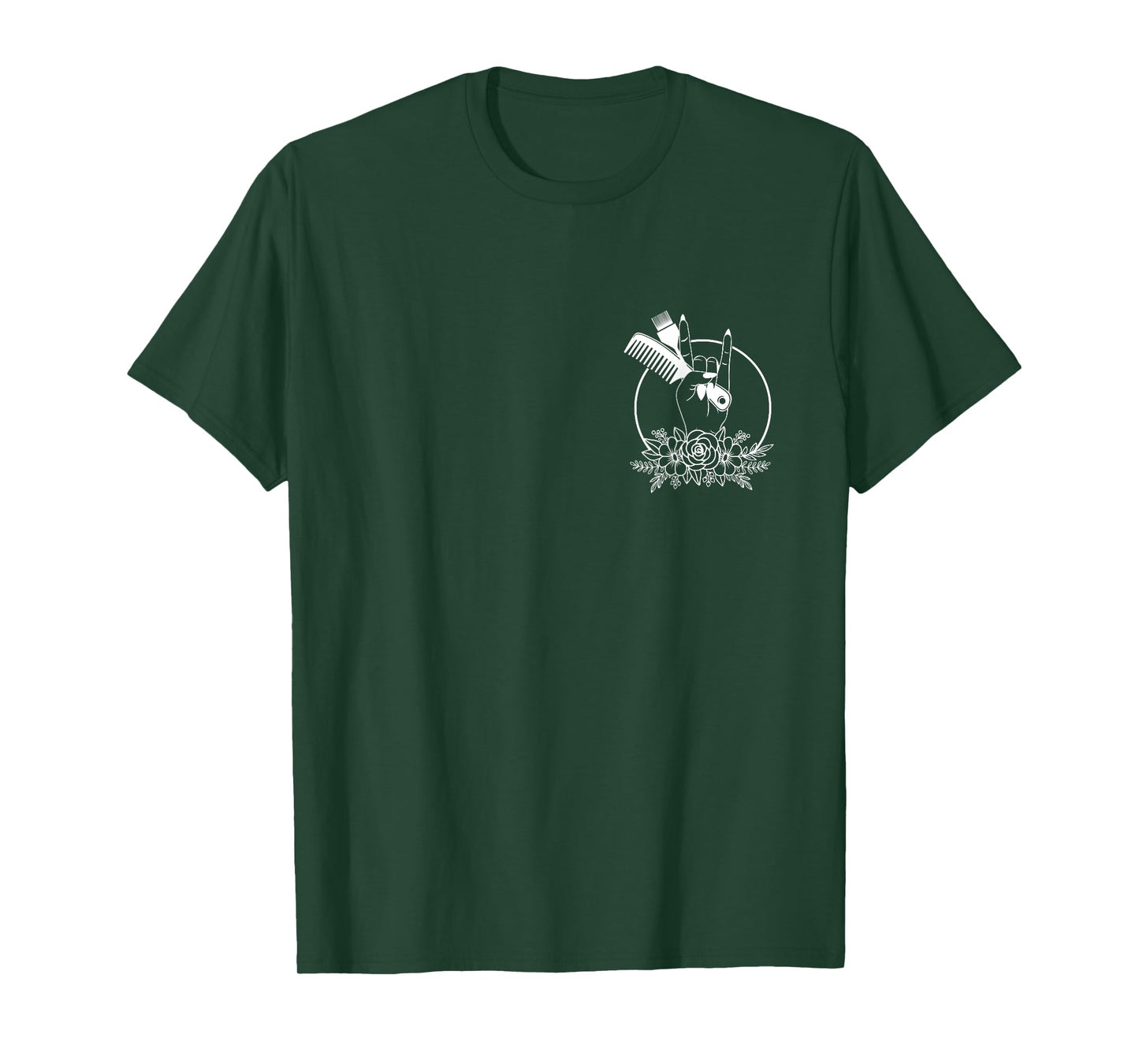 Here Lies Your Dead Ends Hairstylist Pocket Hair Stylist T-Shirt