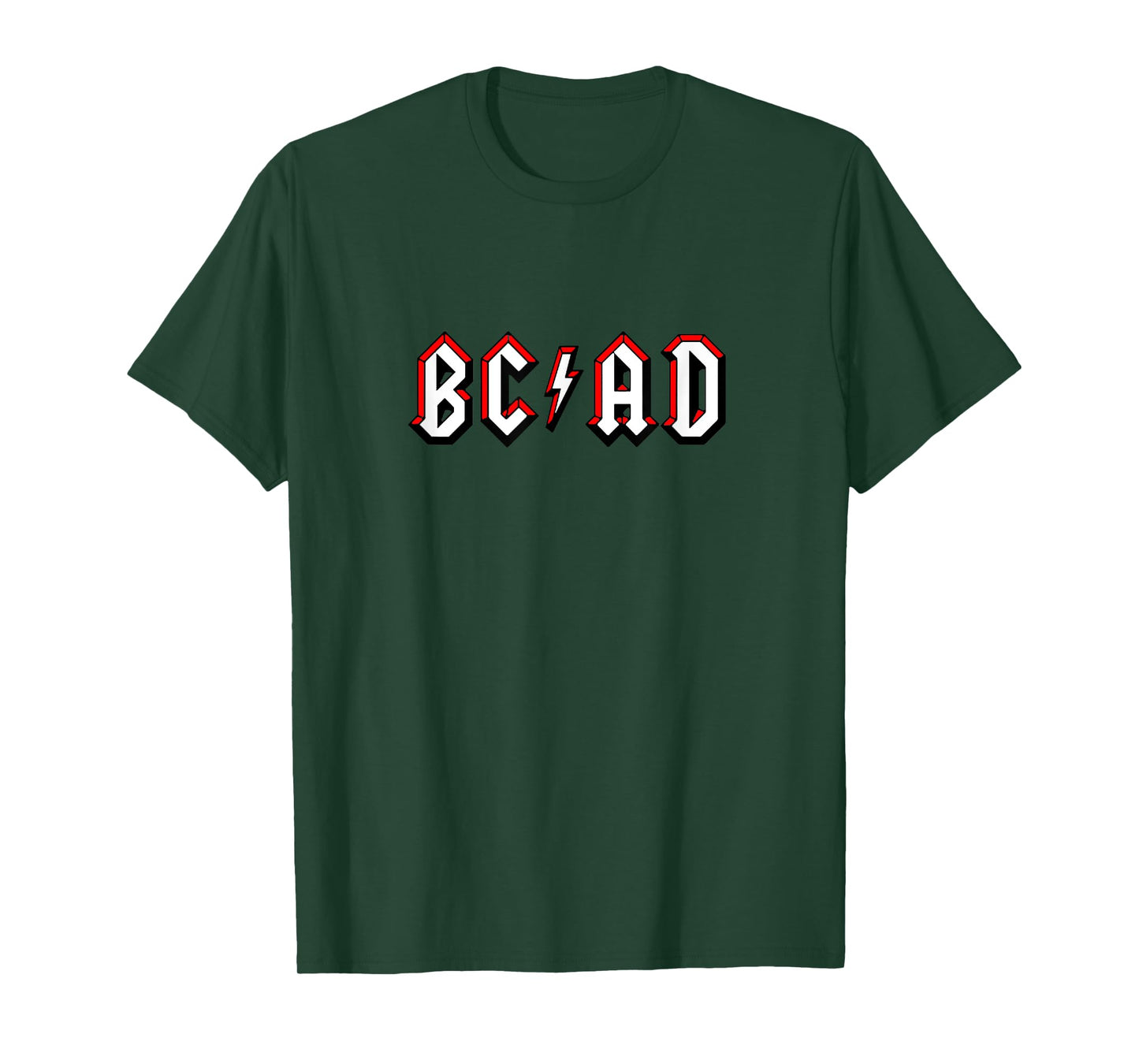 BC AD Before Christ Anno Domini Music T-Shirt