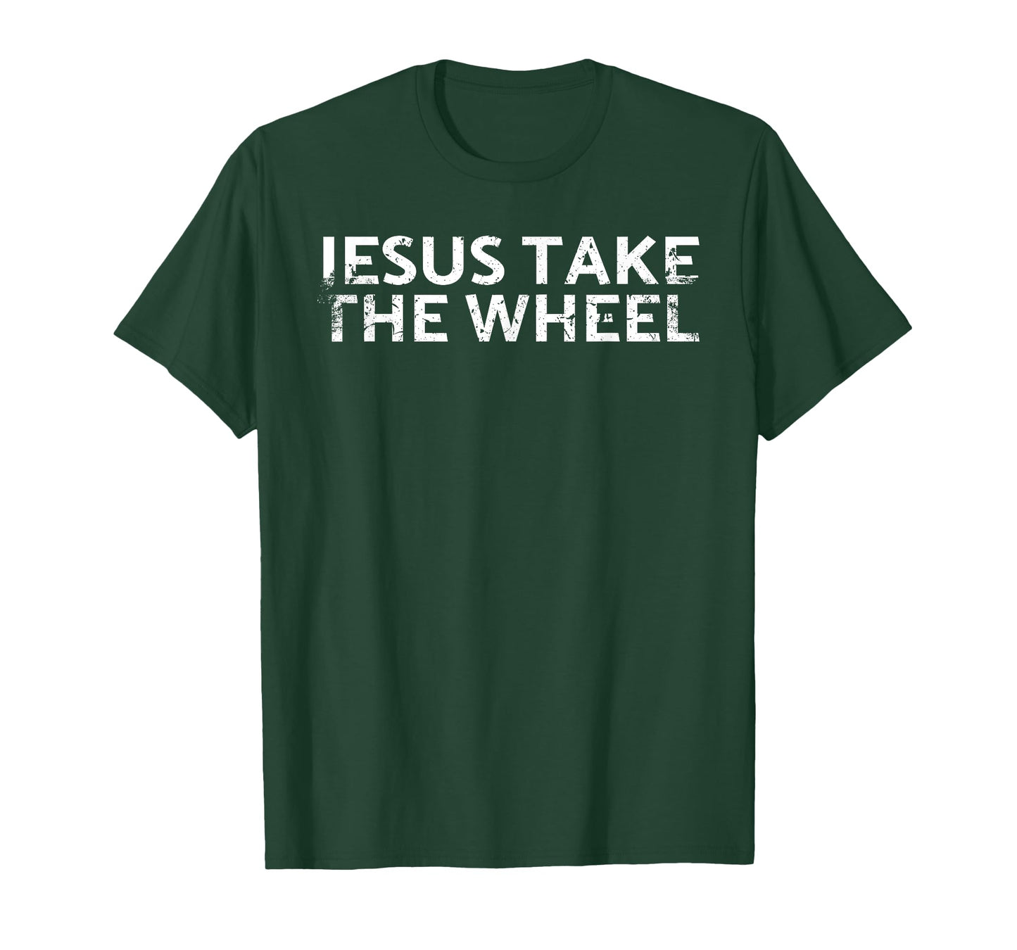 Jesus Take The Wheel Design For Classic Car Fans Riders T-Shirt