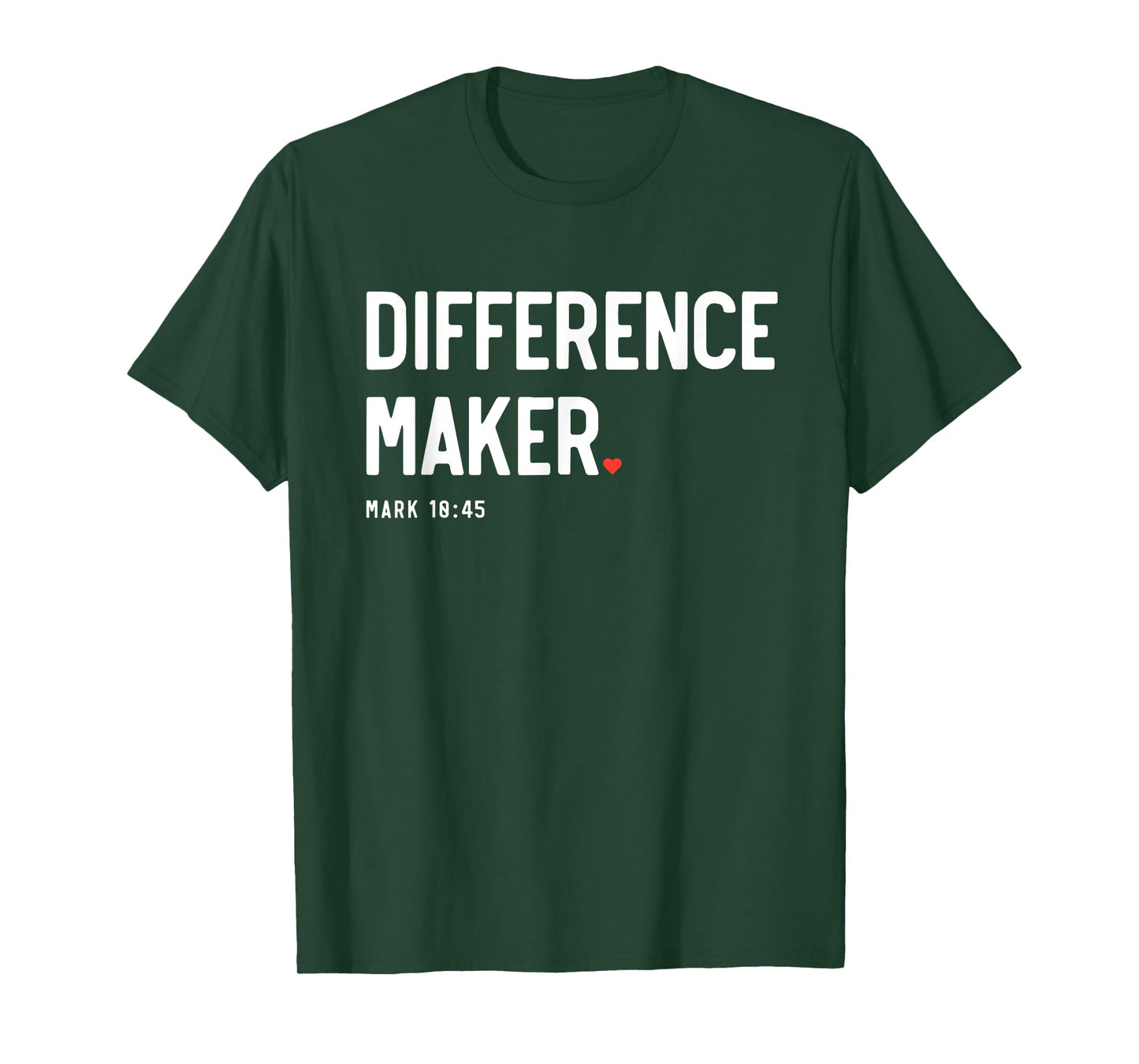 Missions Trip Difference Maker Christian Gifts Missions Trip T-Shirt