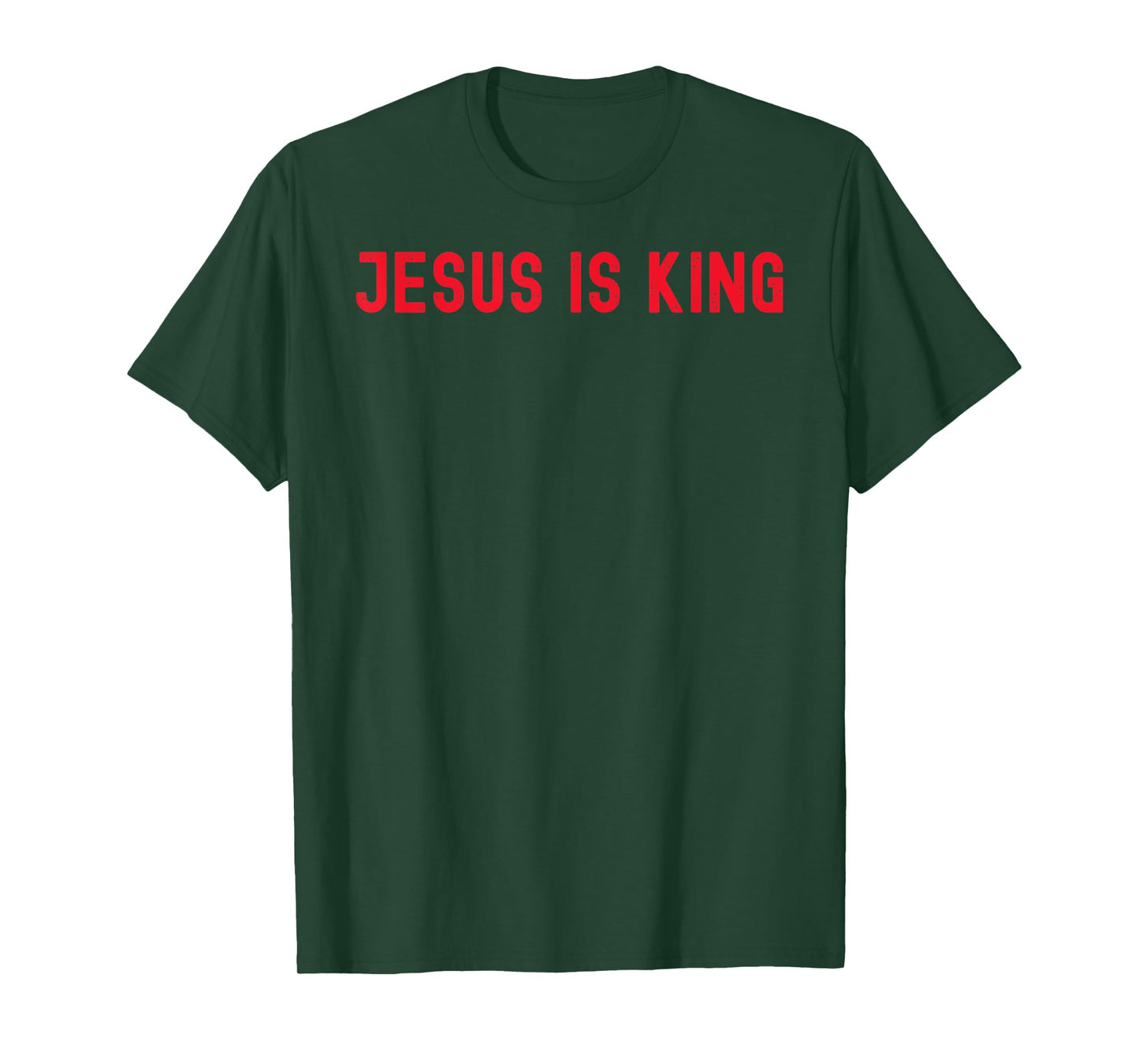 Jesus is King | Funny Spiritual Religious Christian T-Shirt