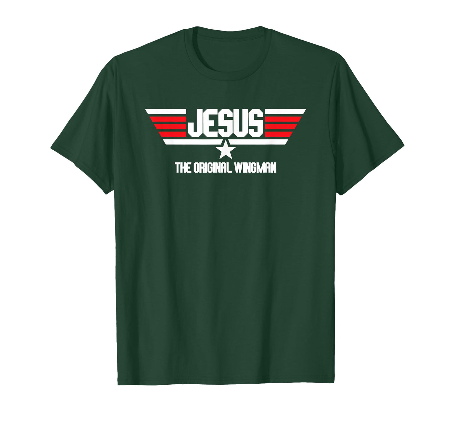 Jesus the Original Wingman Christian Copilot Lord and Savior T-Shirt