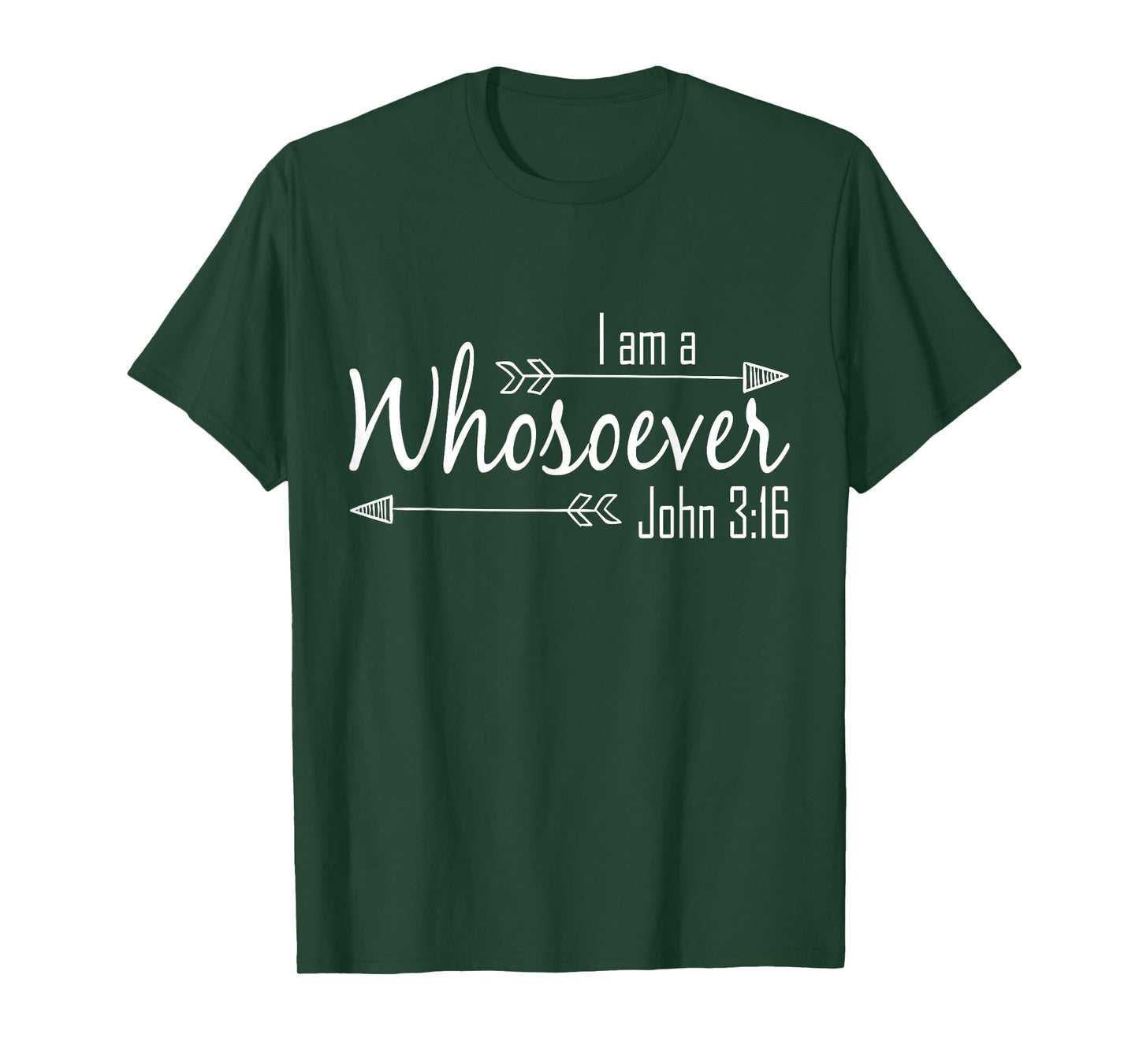 I Am a Whosoever Christian Shirt Women Faith John 3:16 Gift T-Shirt