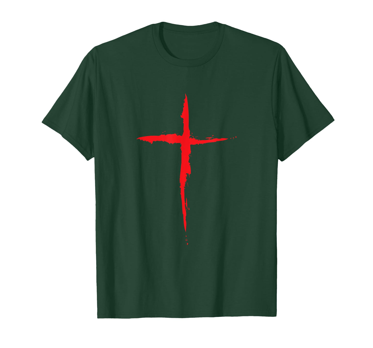 Blood Red Cross s Religious Symbol Crucifix T-Shirt