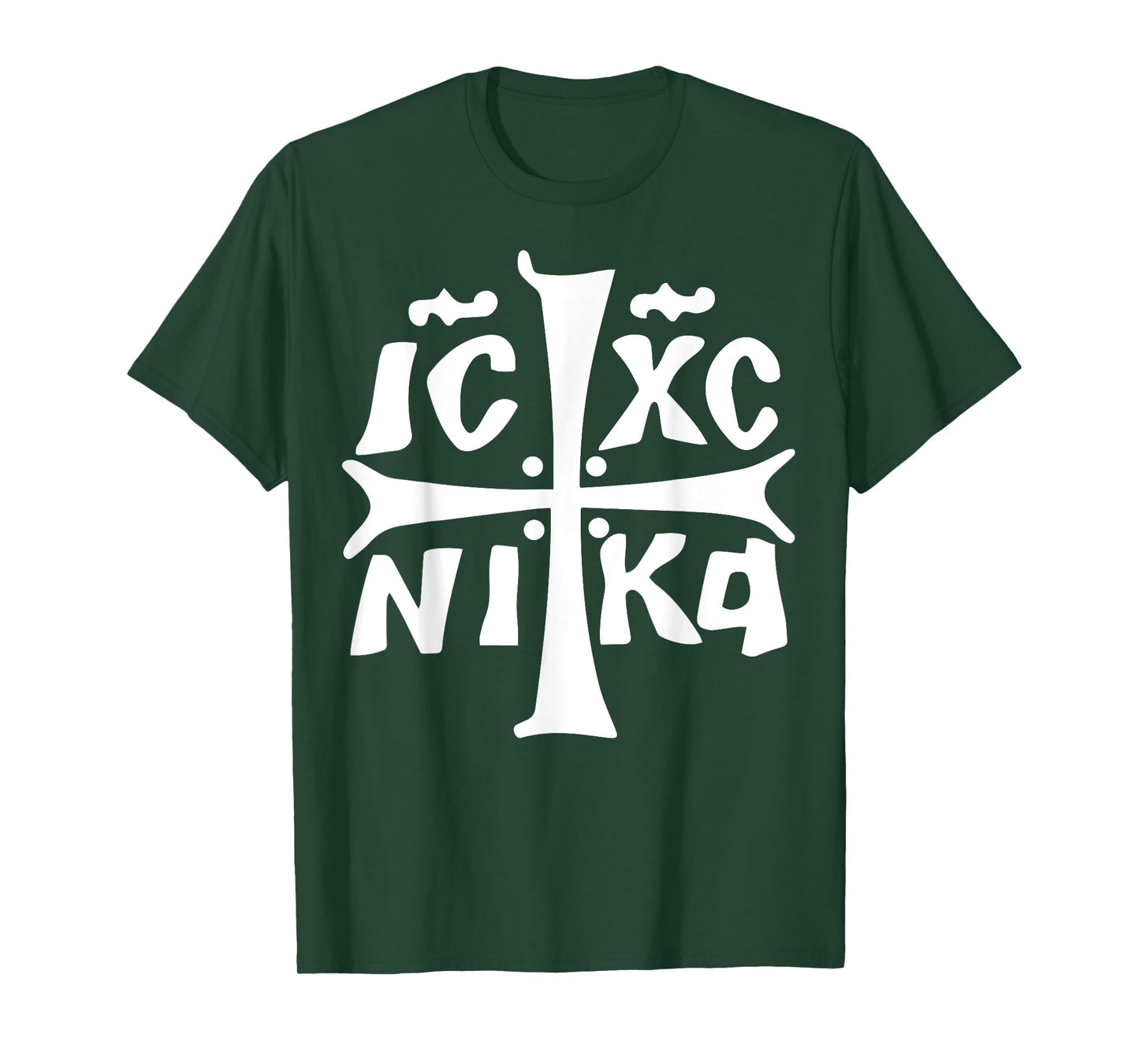 IC XC NIKA Cross Christogram Orthodox Christian T-Shirt