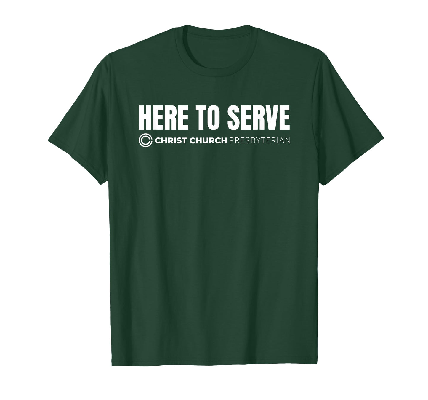 | Here to Serve Front | T-Shirt