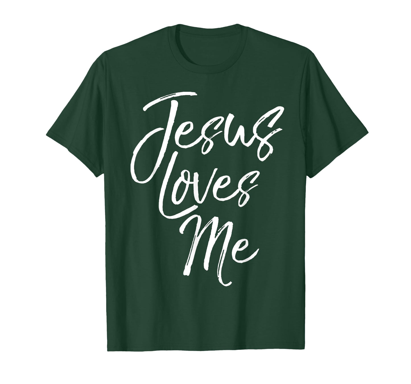 Christian Love Quote Gift for New Believers Jesus Loves Me T-Shirt