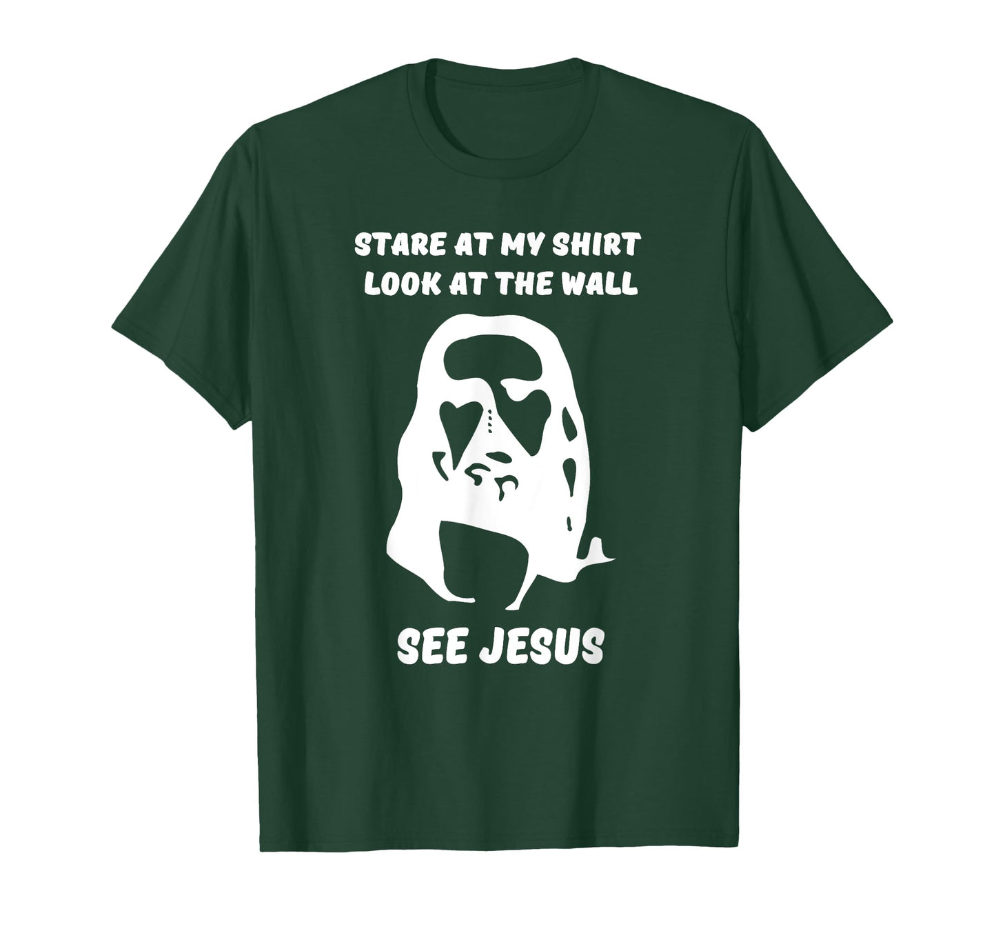 Easter Gift Jesus Christ Christian Gift Optical Illusion T-Shirt