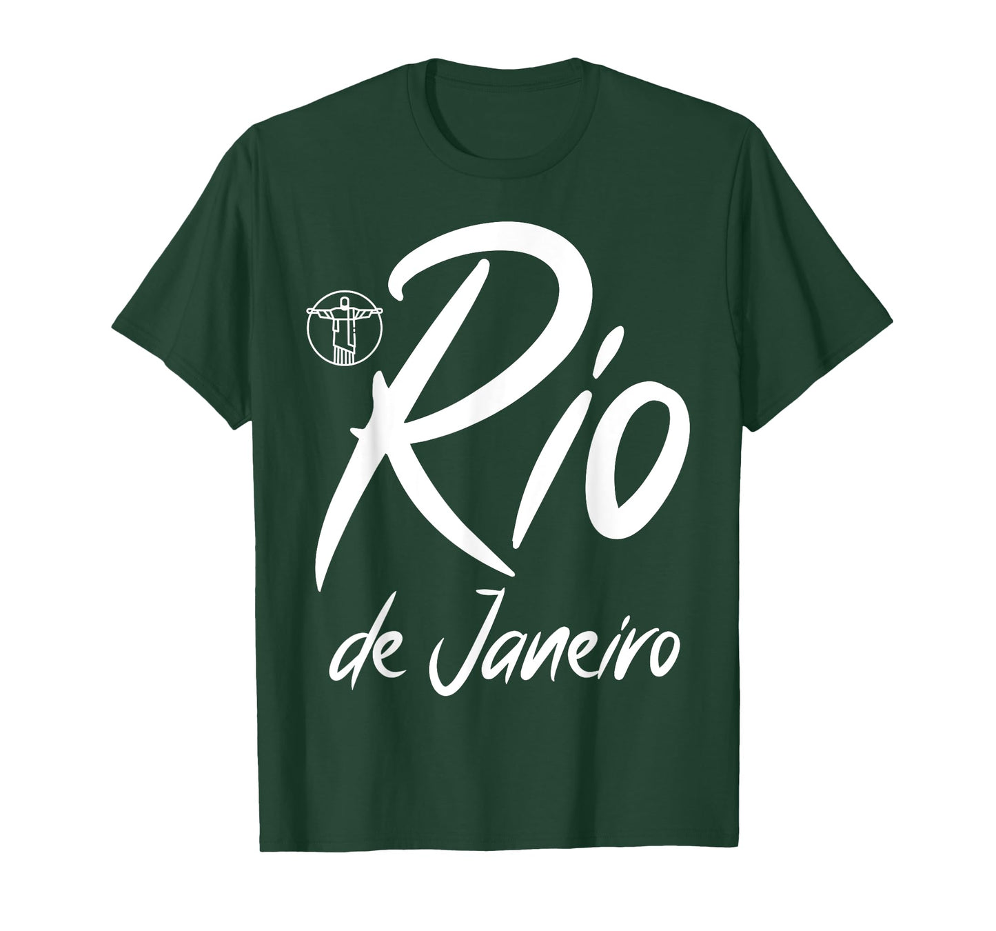 Rio de Janeiro Souvenir s Christ Statue Art s Brazil Travel T-Shirt