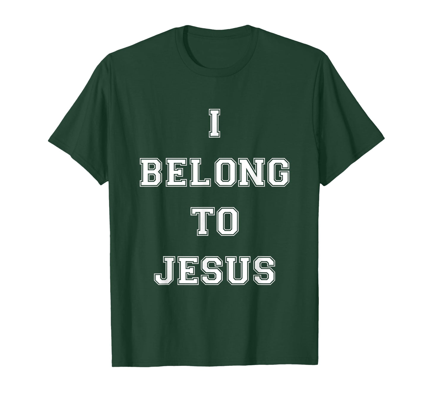 I Belong To Jesus Christian Gym Apparel Christian Dad T-Shirt