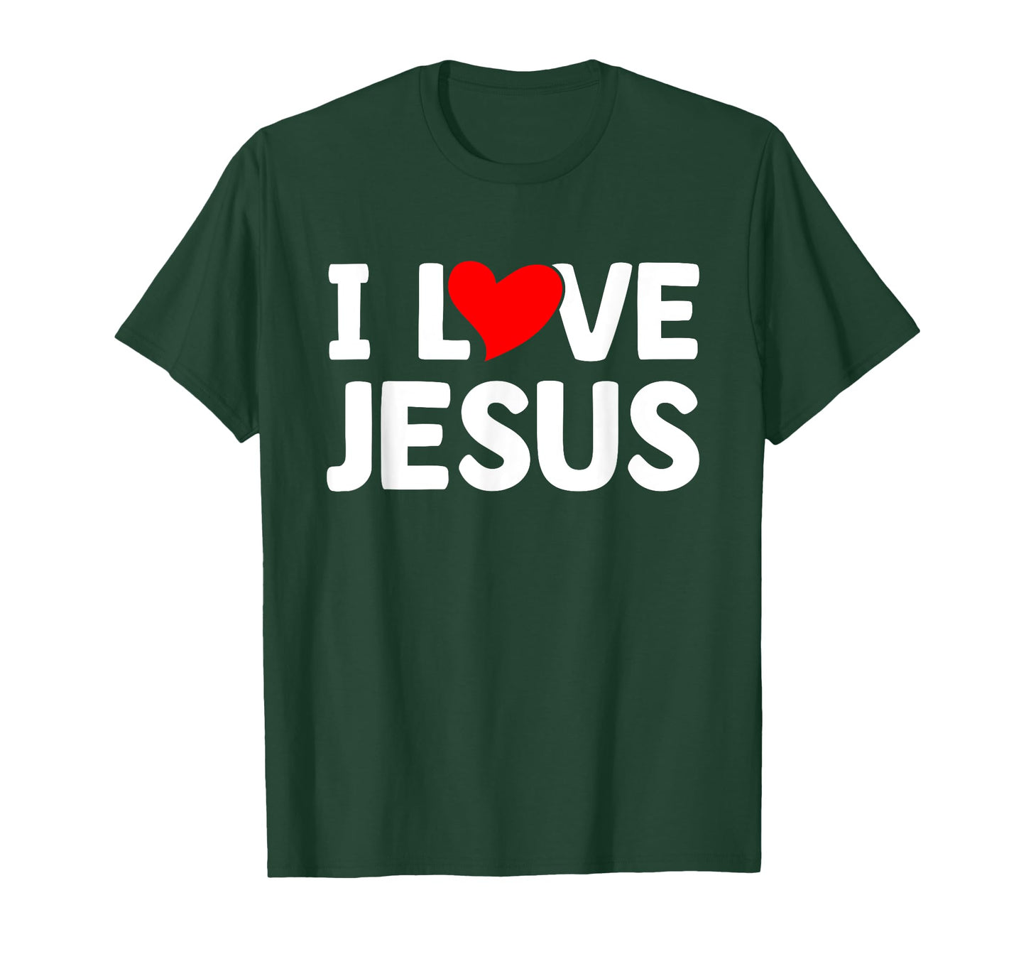 I Love Jesus I Christianity T-Shirt