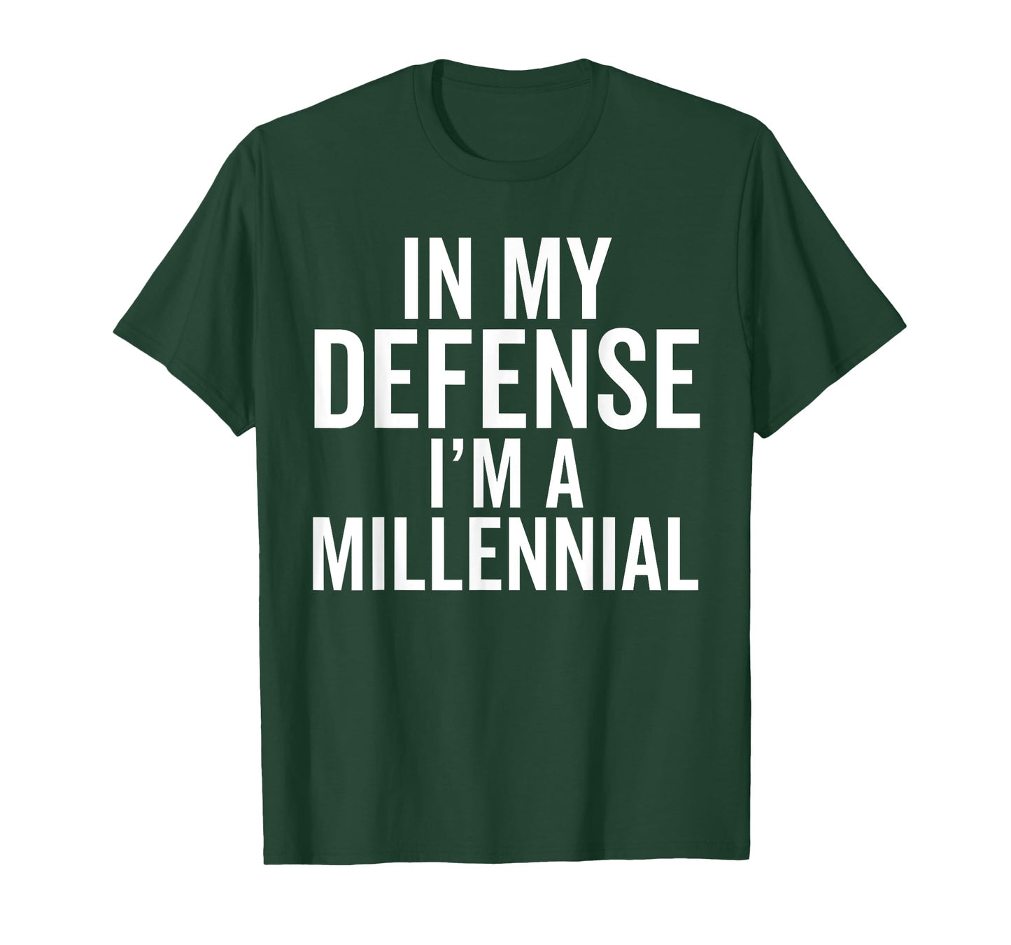 In My Defense, I'm a Millennial Funny Raised In Generation T-Shirt