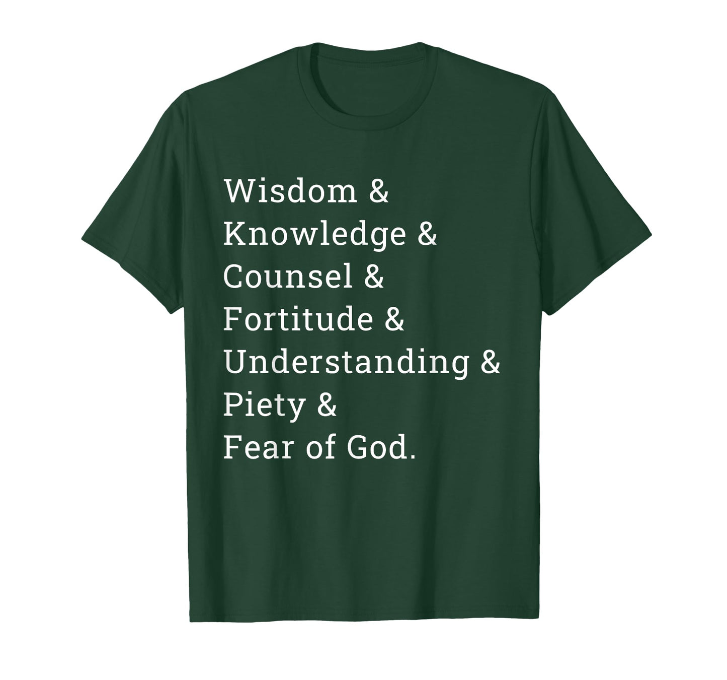 7 Gifts Of The Holy Spirit T-Shirt
