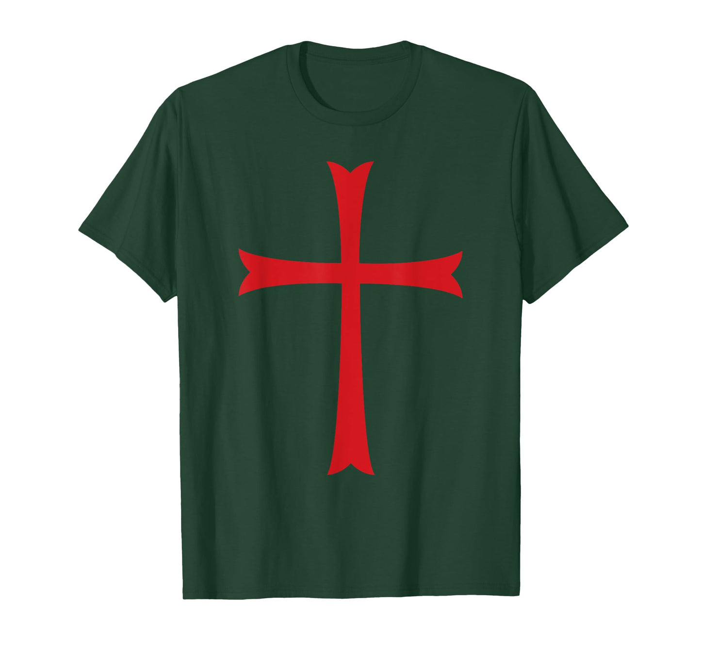Knights Templar Cross, Crusader T-Shirt (Soldier of Christ) T-Shirt