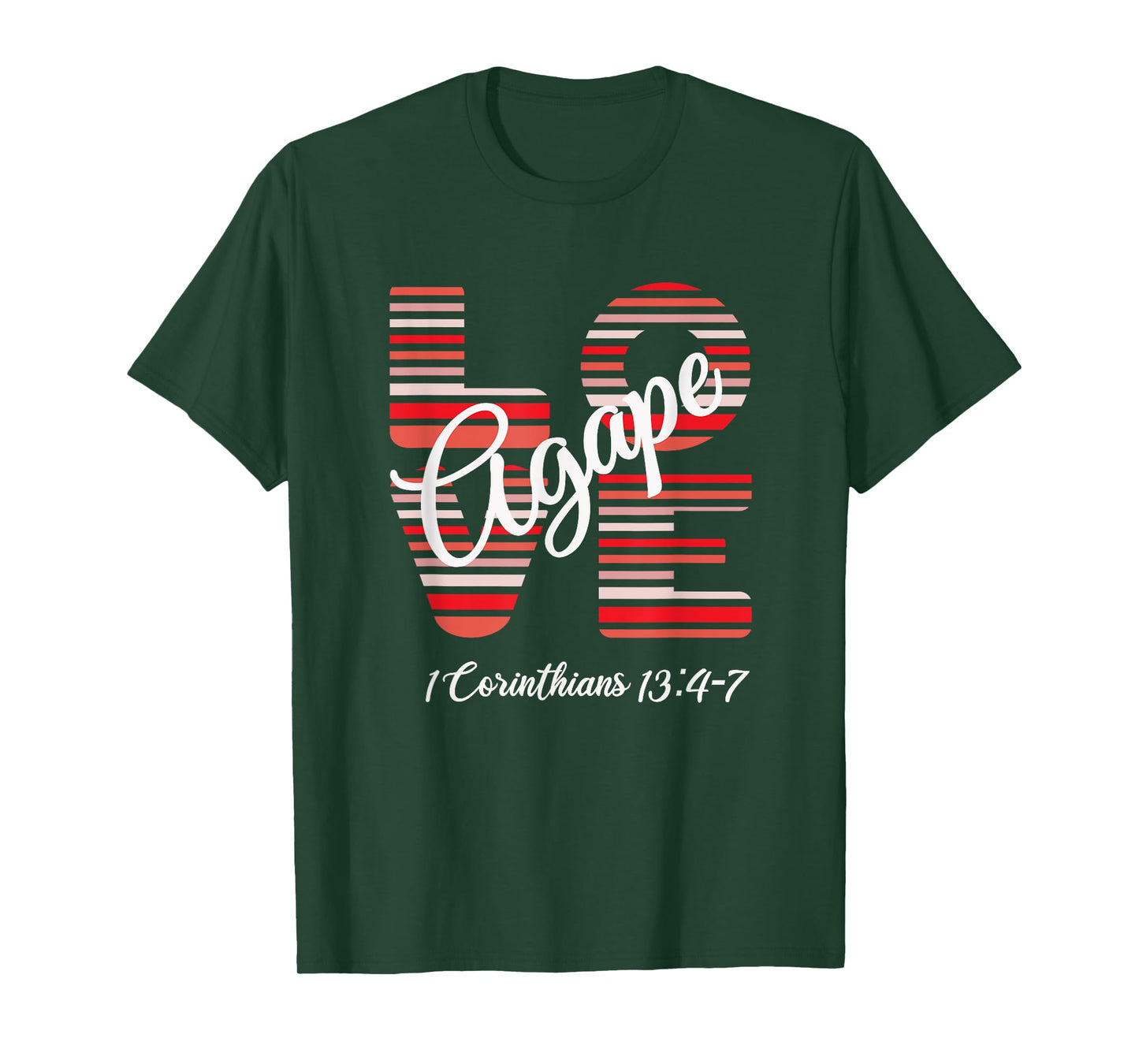 Agape Love Inspirational Christian T-Shirt