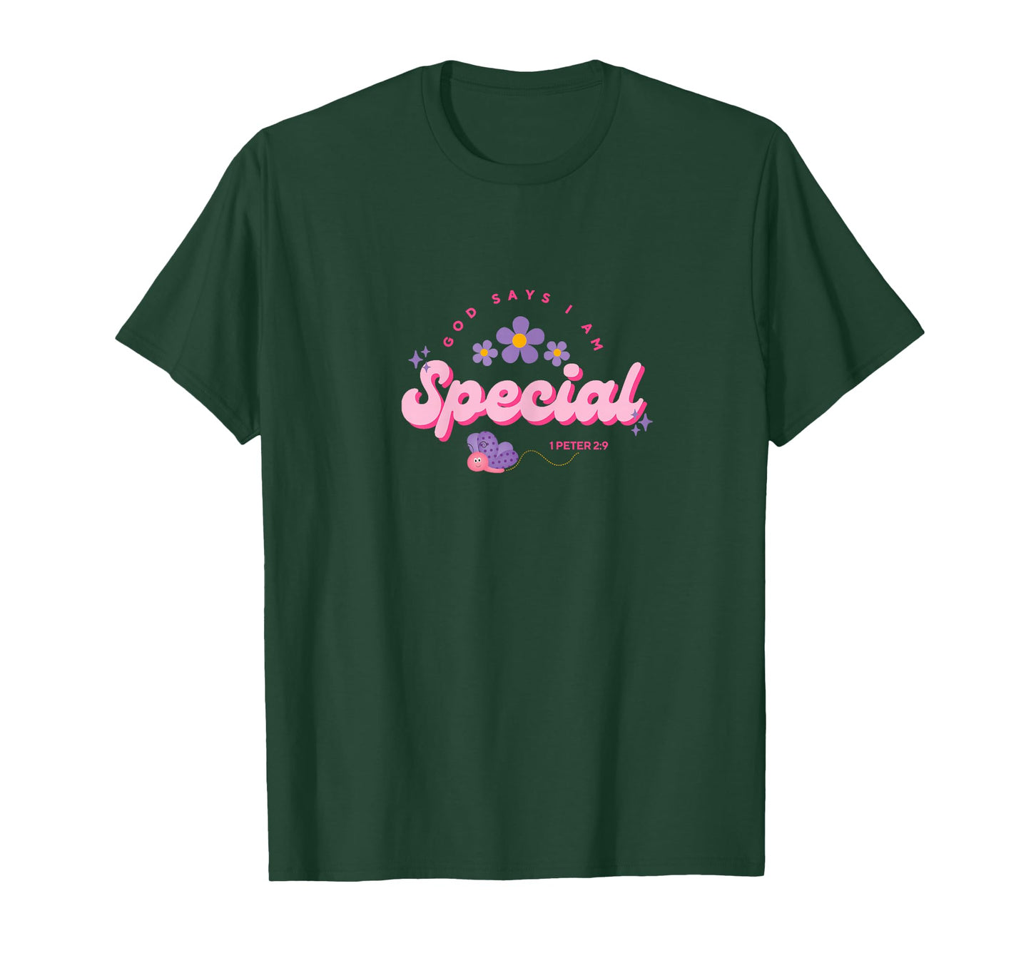 God Say's I Am Special, Women, Youth and Girls T-Shirt