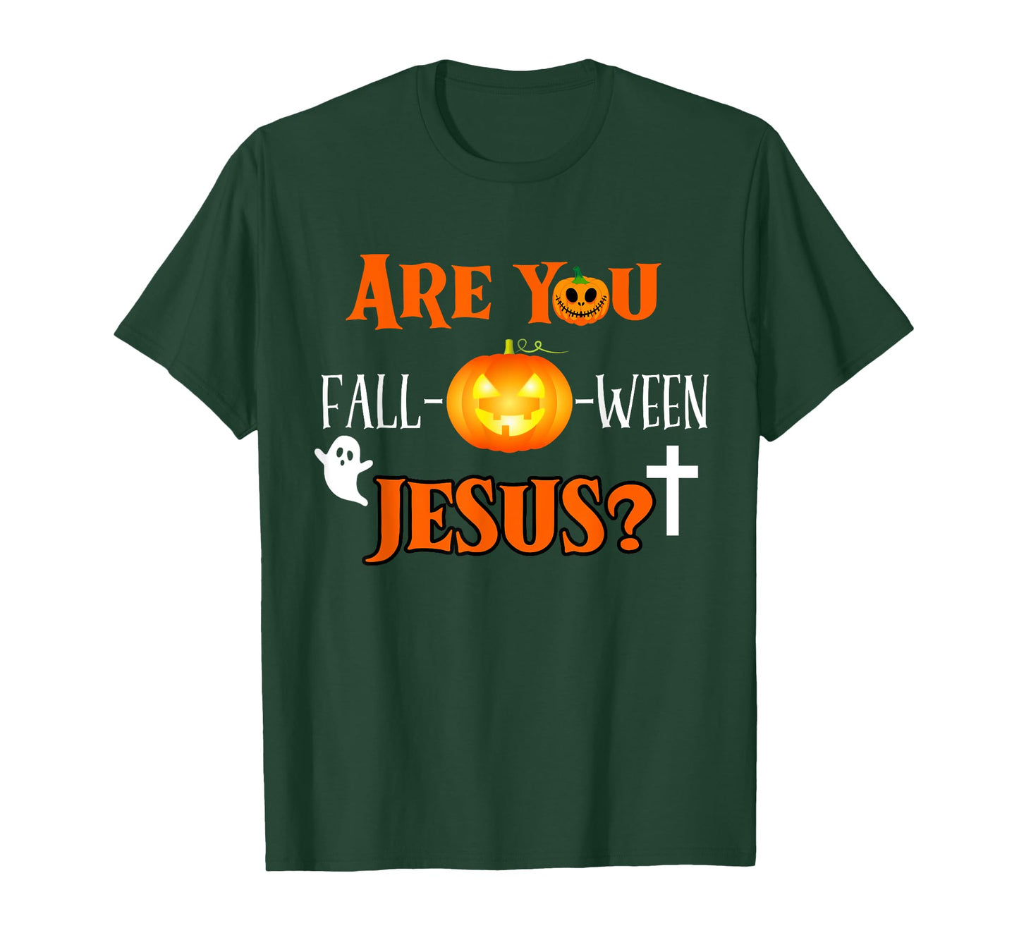 Are You Fall-O-Ween Jesus Christian Halloween Fall Costume T-Shirt