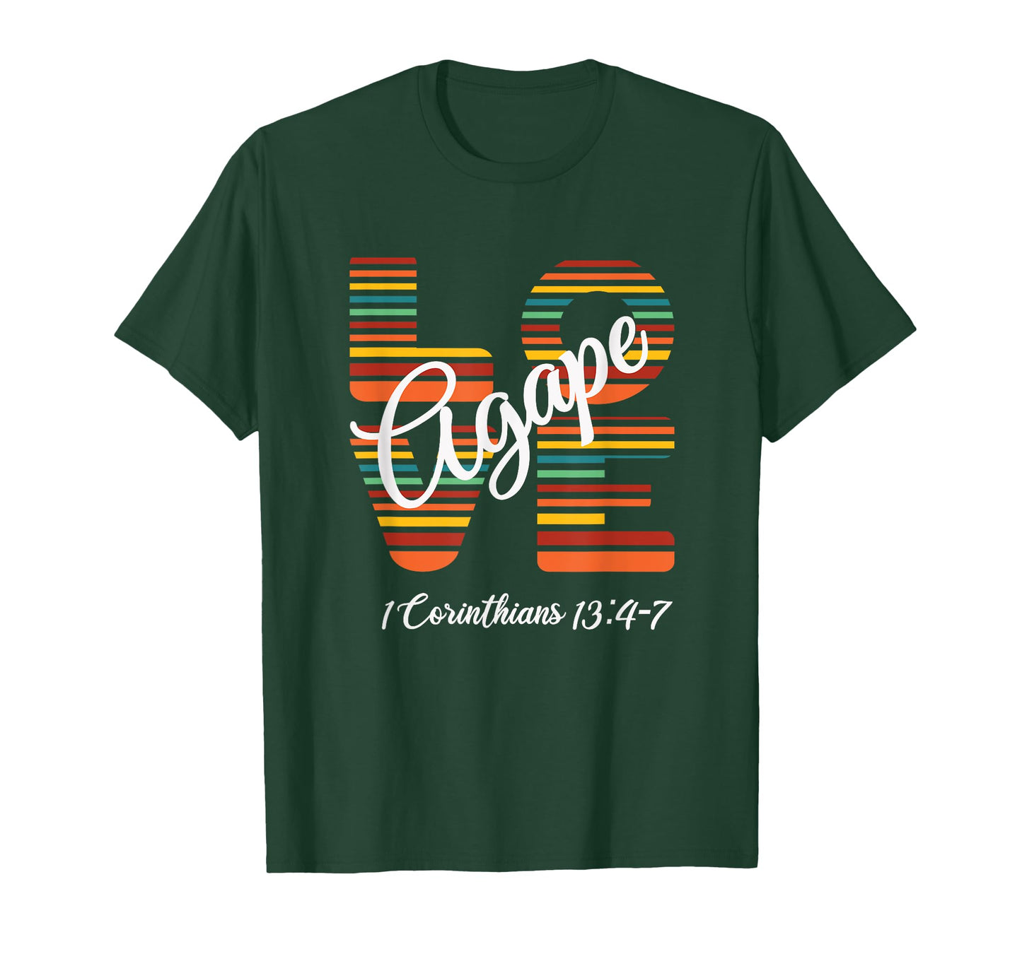 Agape Love Inspirational Christian T-Shirt
