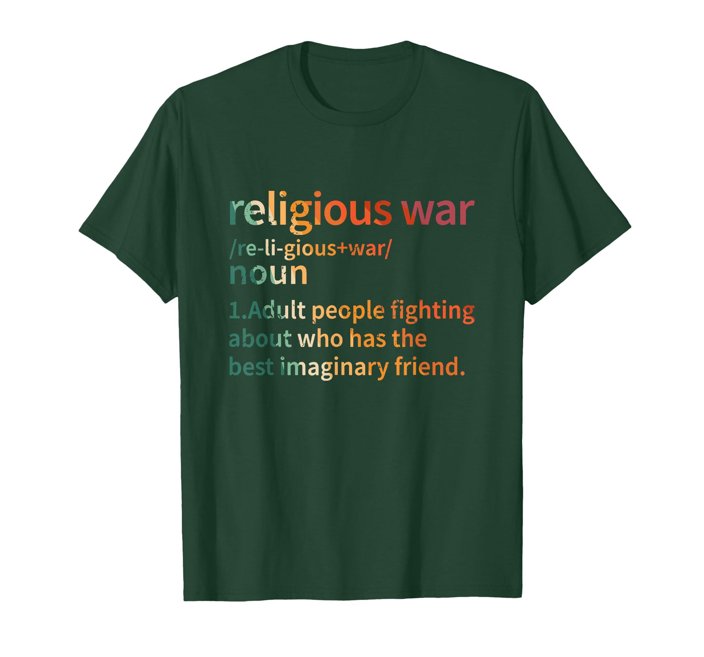 religious war dictionary sarcastic definition funny T-Shirt