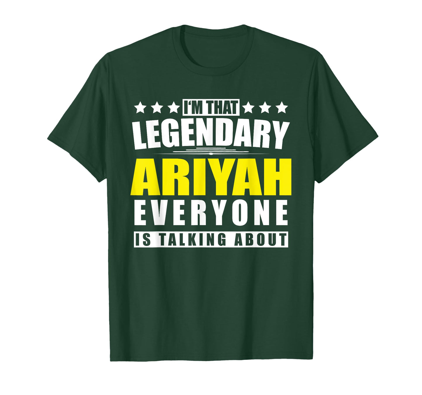 Name Ariyah First Name Gifts - Funny Personalized Gift T-Shirt