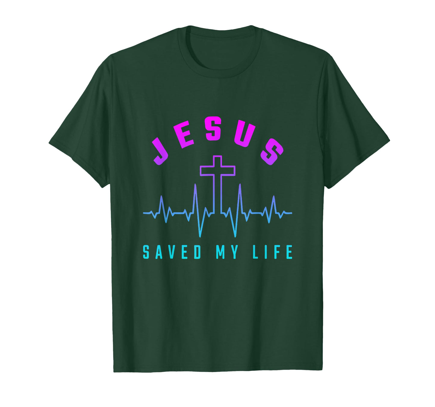 Jesus Christ Saved My Life Gift For Women Men T-Shirt