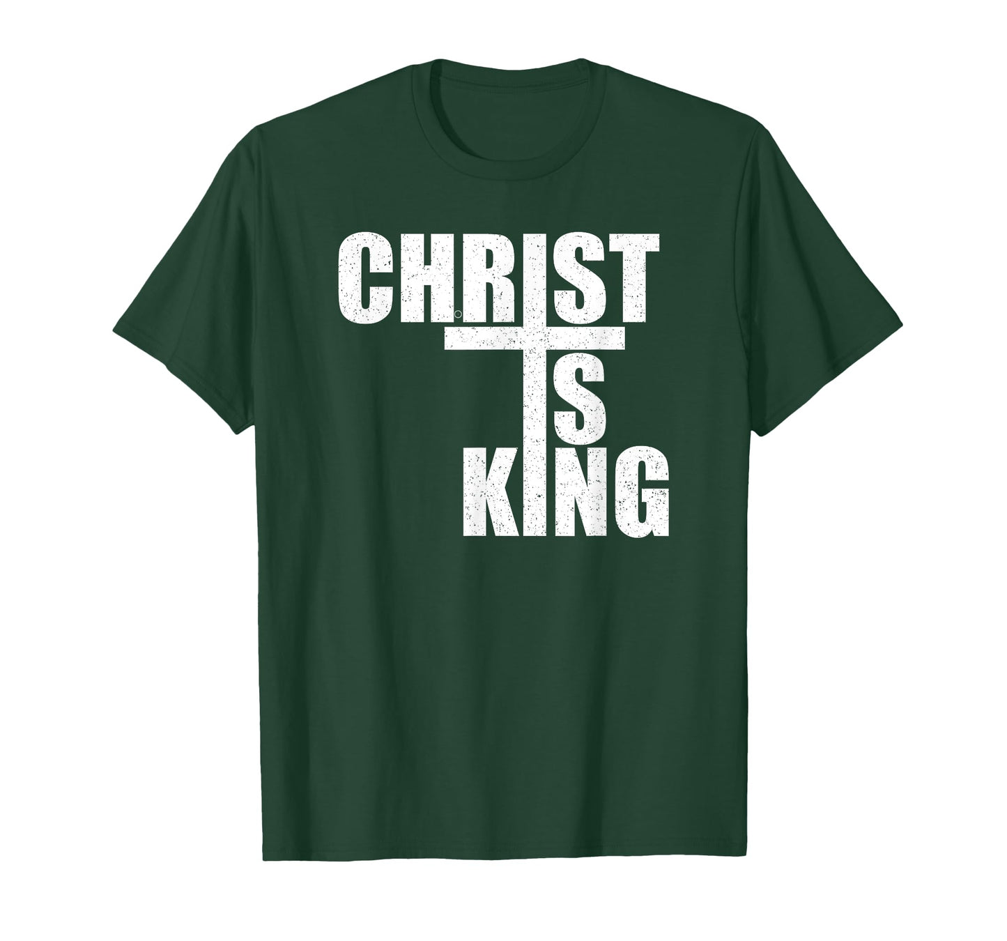 CHRIST IS KING JESUS IS KING CROSS CRUCIFIX T-Shirt