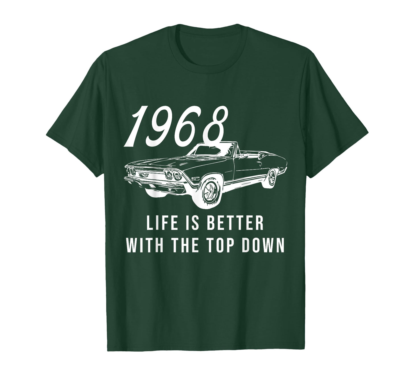 1968 68 Chevelle SS Life is better Chevys Muscle Car T-Shirt