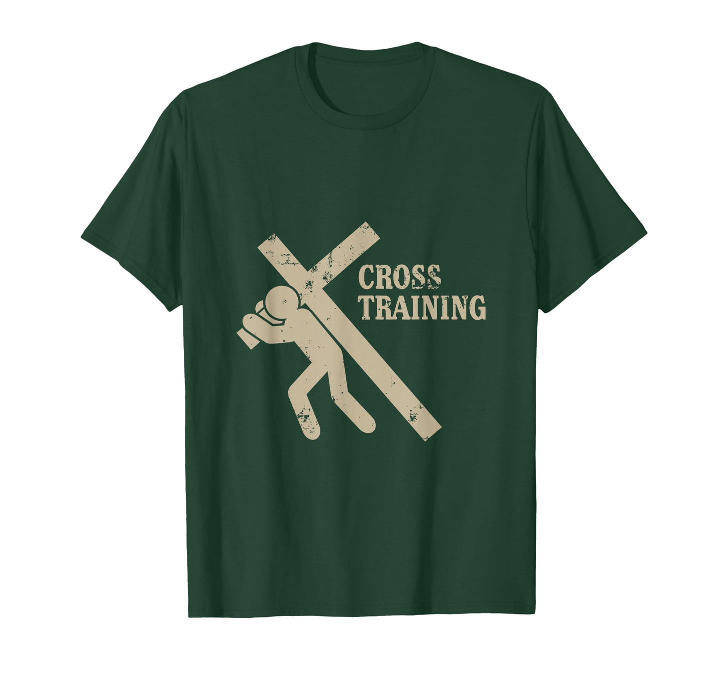 Funny Cross Training Religious Weightlifting Exercise T-Shirt